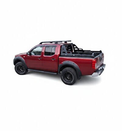 NİSSAN NAVARA BORU TİP TAVAN PORT BAGAJ ÇITASI SİYAH YAPIŞTIRMA MODEL