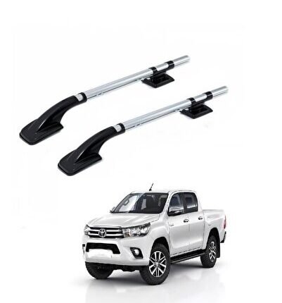 TÜM PİCK-UP MODELLERİNE UYUMLU BORU TAVAN ÇITASI YAPIŞTIRMA KROM Uyumlu Araç Aksesuarı