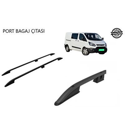 CUSTOM TAVAN ÇİTASI PORTBAGAJ UZUN ŞASE SİYAH 2012 2013 2014 2015 2016 2017 2018 2019 20-21-22-23