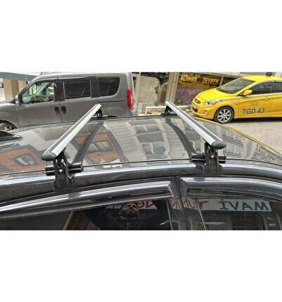 Kia Cerato ( 2010-2015 )alüminyum Oluksuz Tip Port Bagaj Tavan Çıtası Ara Atkı Kapıdan Sıkıştırmalı