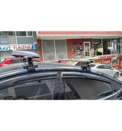 Hyundai Accent Blue ( 2011-2018 Oluksuz Tip Port Bagaj Tavan Çıtası Ara Atkı Kapıdan Sıkıştırmalı