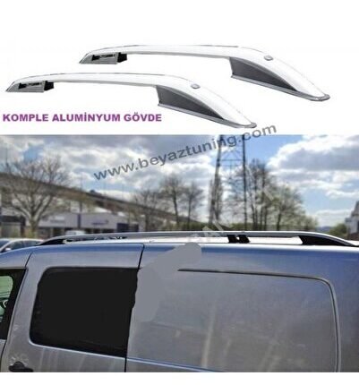 Volkswagen Caddy 2 Üst Port Bagaj Tavan Çıtası Maxi Gri 2011+