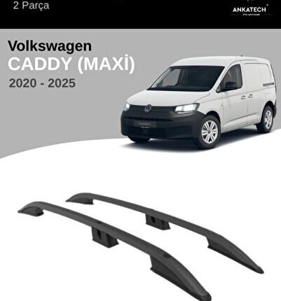 VW CADDY MAXİ 2020-2025 CROWN TAVAN ÇITASI-SİYAH (UZUN ŞASİ)