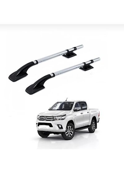 1_org_zoom-16378.jpg TÜM PİCK UP UYUMLU UNİVERSAL BORU TİP TAVAN ÇITASI KROM - Görsel 1