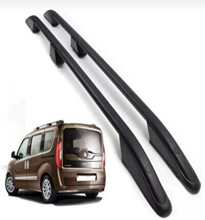2010+ FİAT DOBLO 2 PORT BAGAJ TAVAN ÇITASI SİYAH