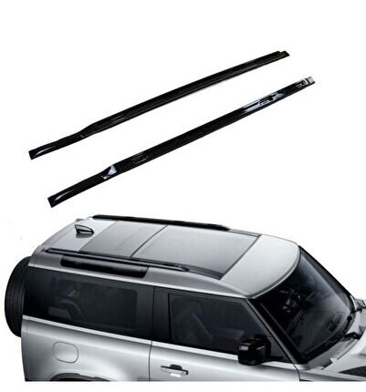 Land Rover Defender 90 tavan çıtası oem krom 2020+ sonrası uyumlu