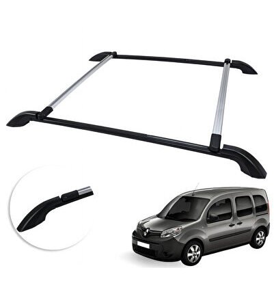 Renault kango 2 tavan çıtası ara atkılı port bagaj taşıyıcı 2010+