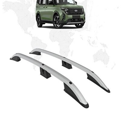 2024 VE ÜZERİ UYUMLU FORD COURİER TAVAN ÇITASI GRİ Uyumlu Araç Aksesuarı Uyumlu Araç Aksesuarı
