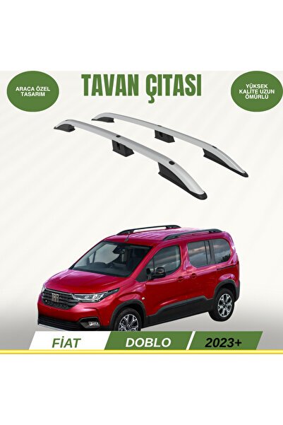 1_org_zoom-16464.jpg FİAT DOBLO 2023+ ARACA ÖZEL TAVAN ÇITASI GRİ A+ - Görsel 1