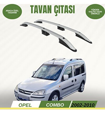 OPEL COMBO 2002-2010 ARACA ÖZEL TAVAN ÇITASI GRİ A+
