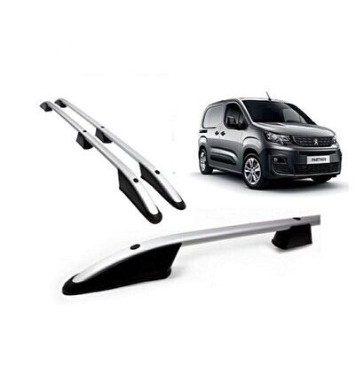 Peugeot Partner Tavan Çıtası 2019 2020 2021 2022 2023 2024 2025 Paslanmaz Aluminyum