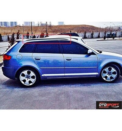 Audi A3 Sportback Tavan Çıtası 2008-2013 Fiberglass Boyasız