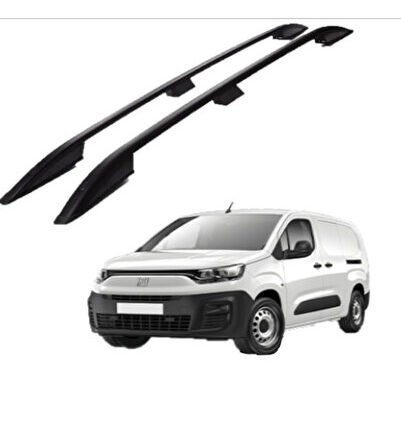 YENİ DOBLO UZUN ŞASE SİYAH PORTBAGAJ TAVAN ÇİTASI 2023 2024 2025 2026