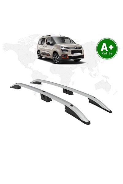 1_org_zoom-16624.jpg Citroen Berlingo Uyumlu Tavan Çıtası Kısa Şasi 2019 Model Ve Sonrası Gri - Görsel 1