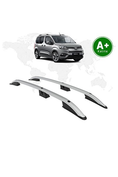 1_org_zoom-16627.jpg Toyota Proace City Tavan Çıtası Kısa Şasi 2019 Model Ve Sonrası Gri - Görsel 1