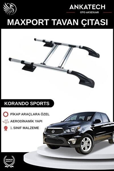 1_org_zoom-17011.jpg SSANGYONG KORANDO SPORTS NİKEL ARA ATKILI MAXPORT TAVAN ÇITASI TÜM MODELLER - Görsel 1