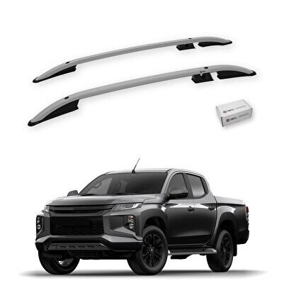 Mitsubishi Triton (Mk5) 2015-2025 Tavan Çıtası Crown Gri