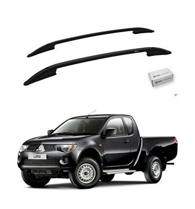 Mitsubishi L200 (Mk4) 2006-2014 Tavan Çıtası Crown Siyah