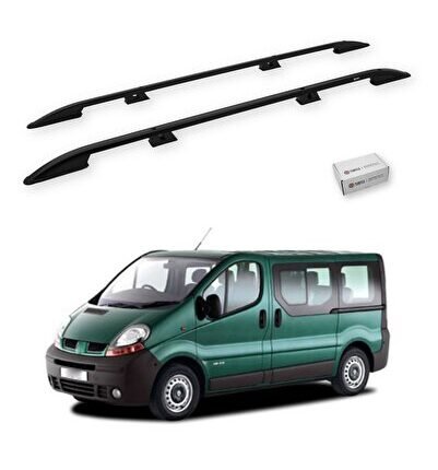 Renault Trafic (X83) 2001-2014 / Swb Crown Tavan Çıtası Siyah