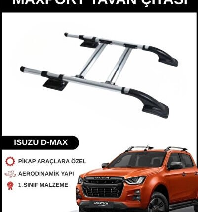 ISUZU D-MAX NİKEL ARA ATKILI MAXPORT TAVAN ÇITASI TÜM MODELLER