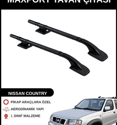 NISSAN COUNTRY SİYAH MAXPORT TAVAN ÇITASI TÜM MODELLER
