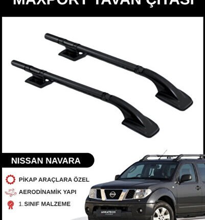 NISSAN NAVARA SİYAH MAXPORT TAVAN ÇITASI TÜM MODELLER