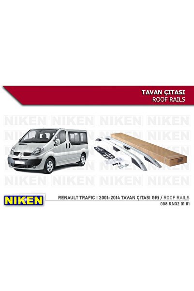 1_org_zoom-17104.jpg RENAULT TRAFIC I 2001-2014 TAVAN ÇITASI KISA GRİ - Görsel 1