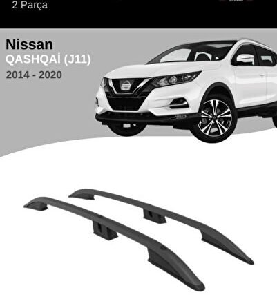 NISSAN QASHQAI (J11) 2014-2020 CROWN TAVAN ÇITASI -SİYAH