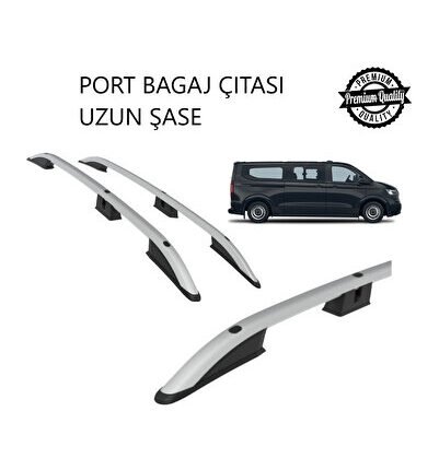 TRANSPORTER KOMBİ UZUN ŞASE 2025 2026 2027 PORTBAGAJ TAVAN ÇITASI GRİ