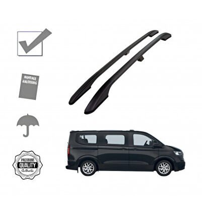 CARAVELLA LİFE KISA ŞASE 2025 2026 2027 PORTBAGAJ TAVAN ÇITASI SİYAH