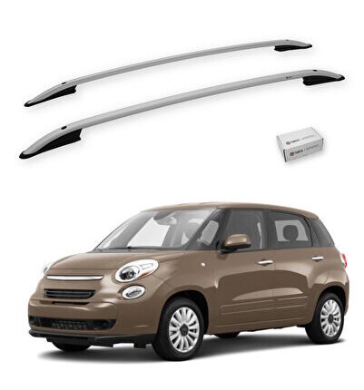 Fiat 500L 2013-2025 Tavan Çıtası Crown Gri