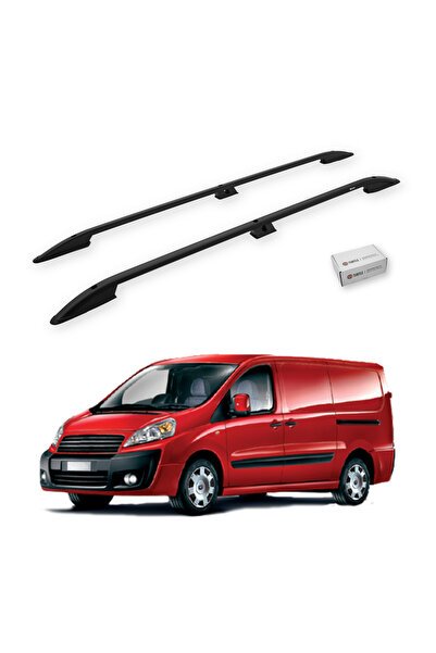 1_org_zoom-17536.jpg Fiat Scudo (Mk2) 2006-2016 / Kısa Şasi Tavan Çıtası Crown Siyah - Görsel 1