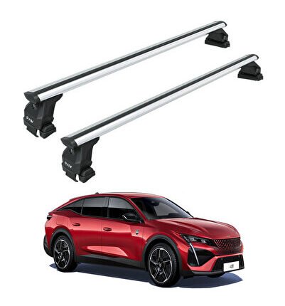 Peugeot 408 Portbagaj Taşıyıcı Ara Atkısı Oluksuz Toros Pro 4 Gri