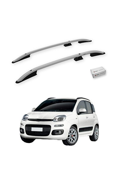 1_org_zoom-17545.jpg Fiat Panda (319) 2012-2021 Tavan Çıtası Crown Gri - Görsel 1