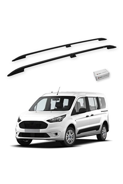 1_org_zoom-17564.jpg Ford Connect 2013-2021 / Uzun Şasi Tavan Çıtası Crown Siyah - Görsel 1