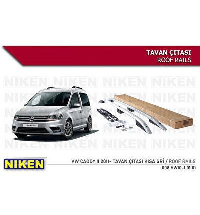 VW CADDY II 2011- TAVAN ÇITASI KISA GRİ