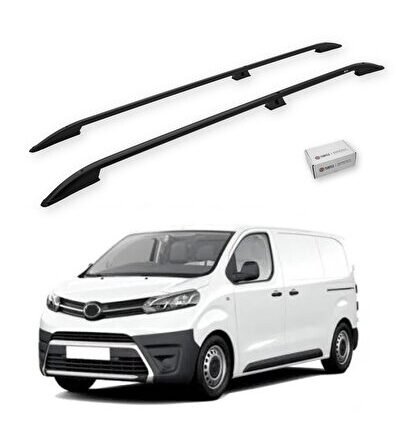 Toyota Proace (Mk2) 2013-2016 / Lwb Crown Tavan Çıtası Siyah