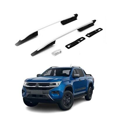 Volkswagen Amarok (Nf) 2022-2024 Falcon Tavan Çıtası Gri