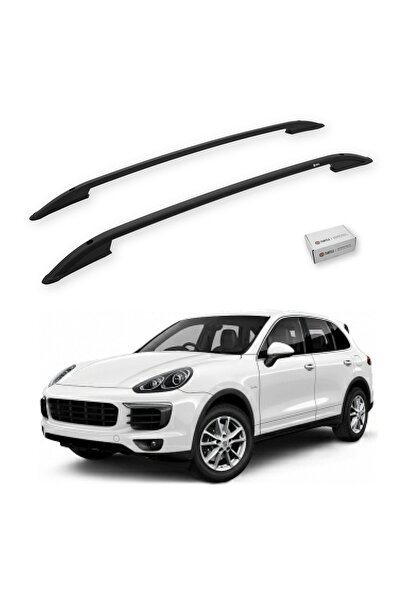 1_org_zoom-17614.jpg Porsche Cayenne (92A-E2) 2011-2018 Crown Tavan Çıtası Siyah - Görsel 1