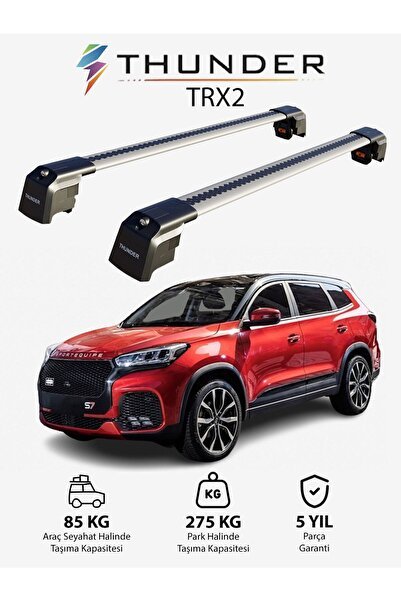 1_org_zoom-17656.jpg DR 7.0 SPORTEQUIPE 7 2022-Sonrası TRX2 Thunder Carrier Kilitli Ara Atkı Taşıyıcı Tavan Barı Gri - Görsel 1