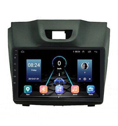 İsuzu D-Max (2012-2017) Android 12 Carplay Navigasyon Multimedya - 8GB Ram 128GB HDD