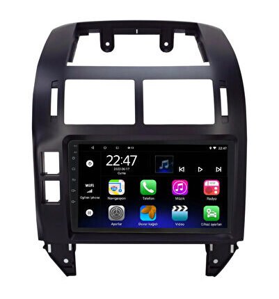 Volkswagen Polo (2001-2008) Android 12 Carplay Navigasyon Multimedya - 2GB Ram 32GB HD
