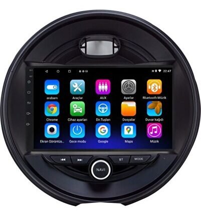 Mini Cooper (2015-2019) Android 12 Carplay Navigasyon Multimedya - 2GB Ram 32GB HDD