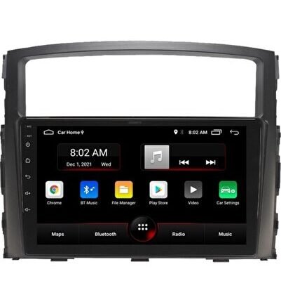 Mitsubishi Pajero Android 12Uyumlu Carplay Navigasyon Multimedya - 2GB Ram 32GB HDD