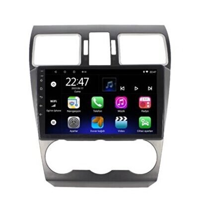 Subaru Forester (2012-2018) Android 12 Carplay Navigasyon Multimedya - 2GB Ram 32GB HD