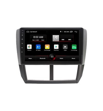 Subaru Forester (2009-2012) Android 12 Carplay Navigasyon Multimedya - 2GB Ram 16GB HD