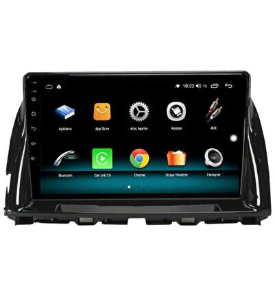 Mazda 6 Uyumlu (2009-2013) Android 12 Carplay Navigasyon Multimedya - 2GB Ram 32GB HDD