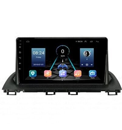Mazda Axela Android 12  Uyumlu  Carplay Navigasyon Multimedya - 4GB Ram 64GB HDD