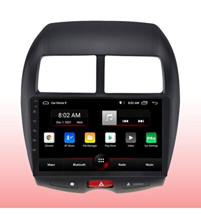 Mitsubishi Asx (2010-2020) Android 12 Carplay Navigasyon Multimedya - 2GB Ram 32GB HD
