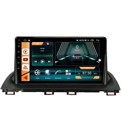 Mazda Axela Android 12 Uyumlu Carplay Navigasyon Multimedya - 2GB Ram 32GB HDD